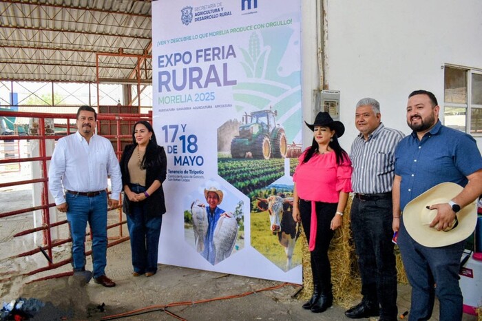 Presenta Gobierno de Morelia Expo Feria Rural 2025