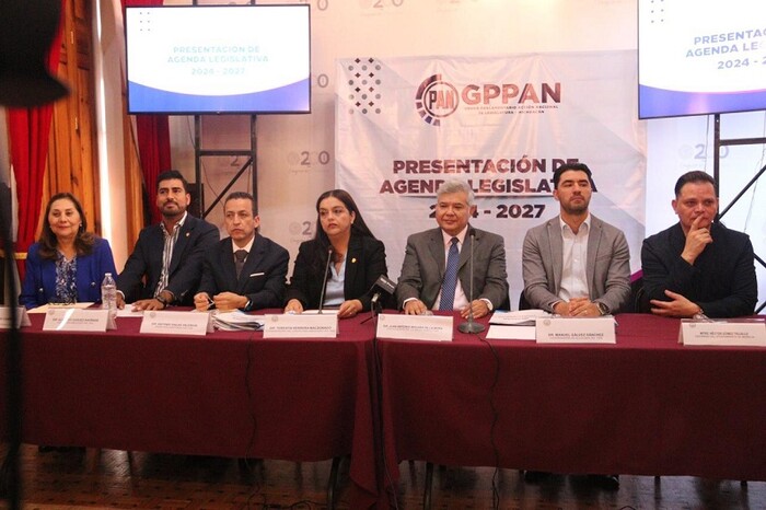 Presenta GPPAN su agenda legislativa 2024-2027 para esta 76 Legislatura