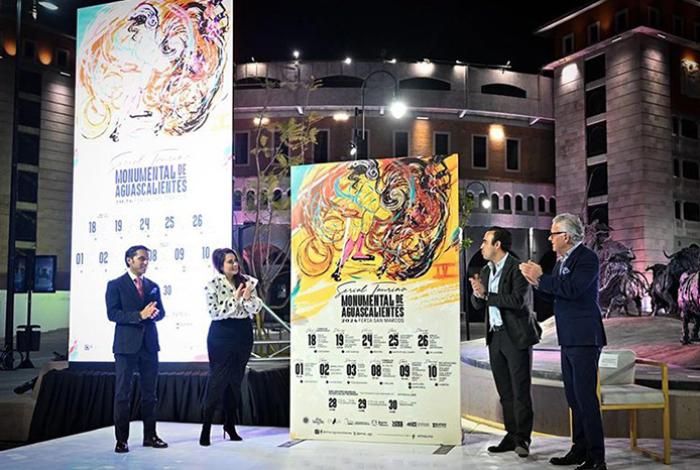 Presentan los carteles taurinos de la Feria de San Marcos 2026, en Aguascalientes