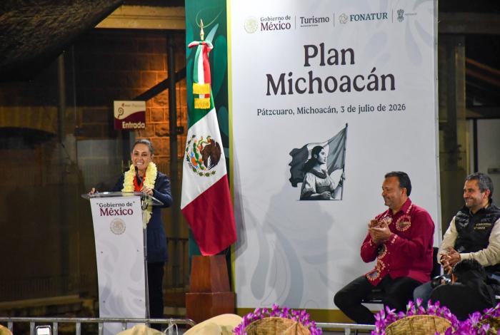 Presidenta Sheinbaum y Alcalde, Julio Arreola impulsan una nueva etapa para Pátzcuaro