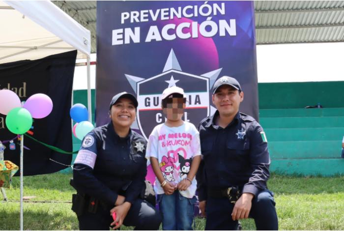 Prevención en Acción de la Guardia Civil llega a Copándaro: SSP