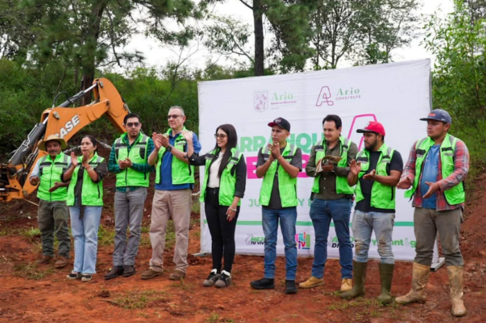 Programa “Ario construye” sigue creciendo; arranca Yohana Mendoza obra hídrica en comunidad de El Valle