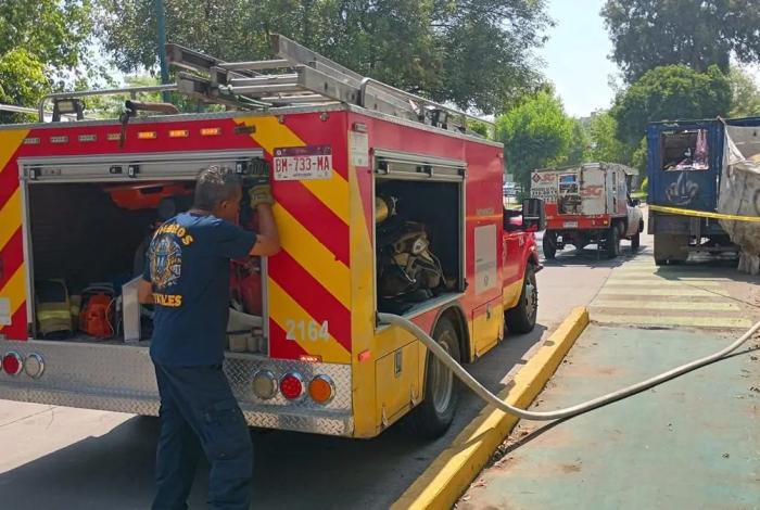 Protección Civil del estado controla fuga de gas en la Colonia Industrial de Morelia