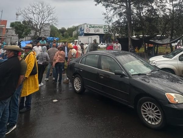 Protestan contra tala en Tacámbaro; temen por manantial que abastece a la comunidad