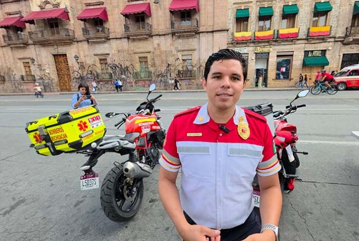 Proyecto Raptor: a bordo de motos, bomberos reducen hasta 65% los tiempos de respuesta