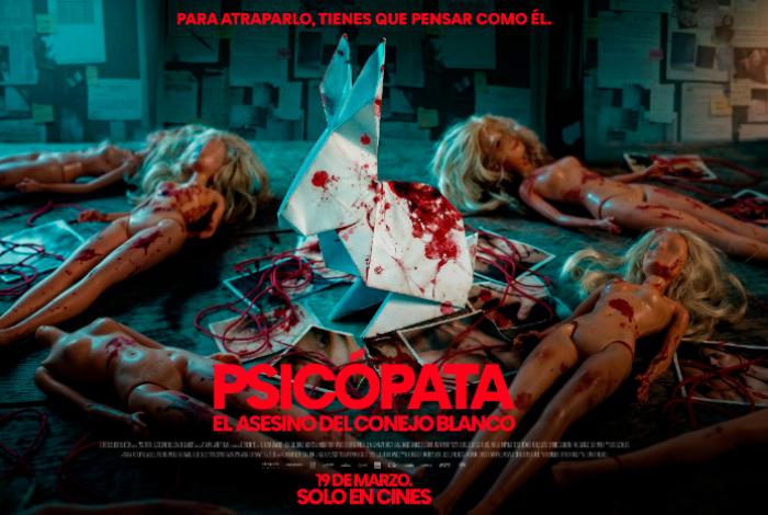 "Psicópata: El asesino del conejo blanco": El thriller que explora la violencia y la mente humana