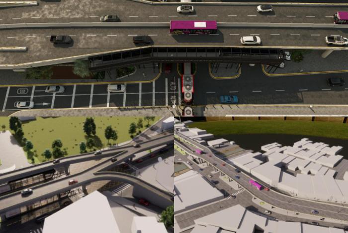 Puente peatonal de Tres Puentes garantizará cruce seguro sobre las vías del tren