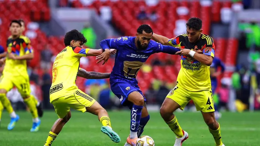 Pumas elimina al América y avanza a semifinales de la Liga MX.