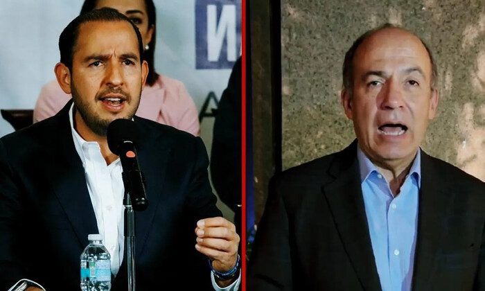 ‘Que explique por qué invitó a García Luna’:  Marko Cortés a Felipe Calderón