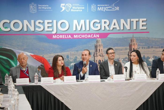 Queda instalado el Consejo Estatal de Migración 2025-2028 en Michoacán: Semigrante