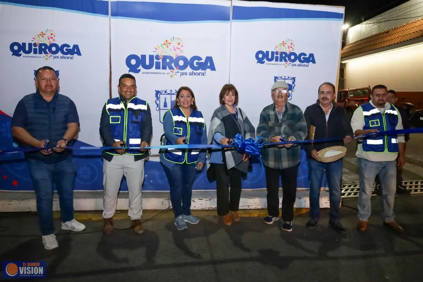 Quiroga avanza con más de 100 nuevas luminarias que brindan mayor seguridad a las familias, Alma Mireya González inaugura nuevas luminarias