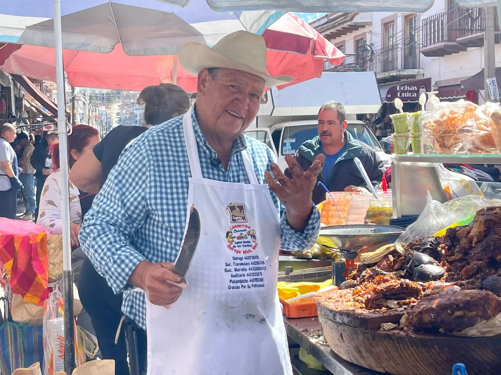 Quiroga la capital mundial de las carnitas michoacanas