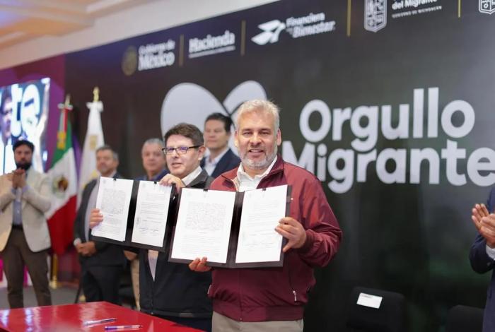 Ramírez Bedolla y Gobierno Federal unen esfuerzos por la comunidad migrante