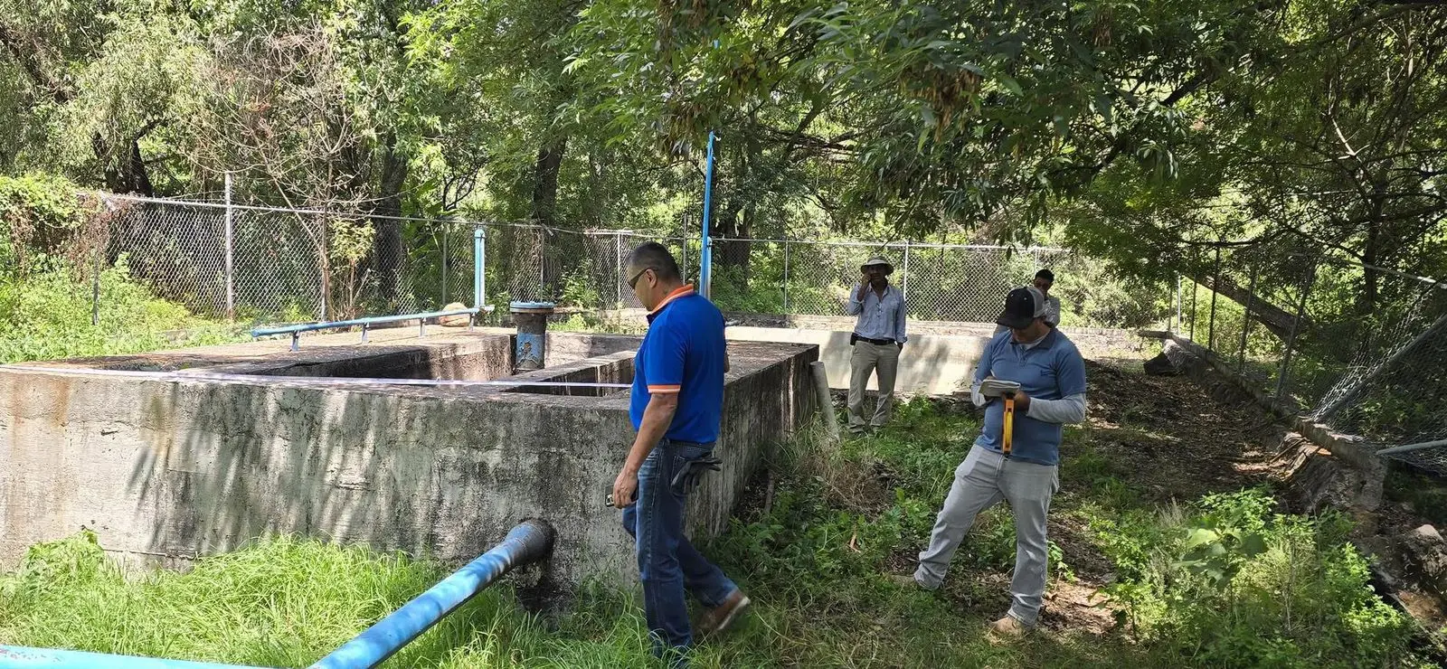Ramón Carranza rehabilita Planta de Tratamiento de aguas residuales en San Pedro Purátiro