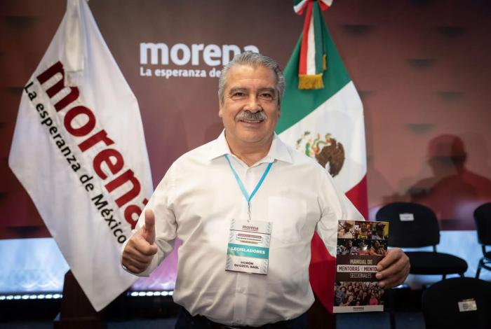 Raúl Morón solicita licencia a su cargo como senador, busca ser coordinador estatal en Defensa de la Transformación de Morena en Michoacán