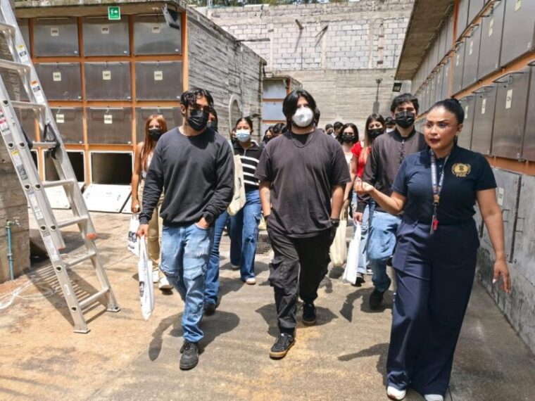 Realiza FGE recorrido institucional con estudiantes de la Universidad Michoacana