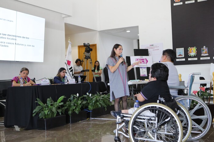 Realiza INE simulacro electoral para personas con discapacidad
