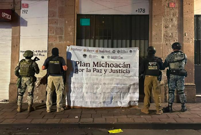 Realizan 3 cateos en Morelia contra el narcomenudeo; hay 3 detenidos