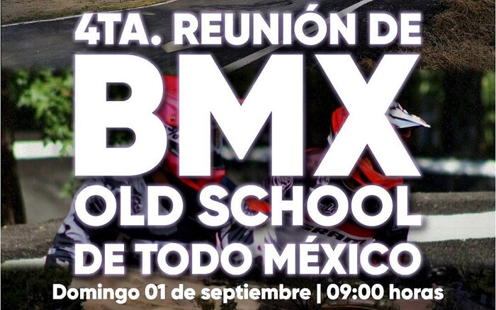  Recibirá Morelia la 4ta. Reunión de BMX Old School