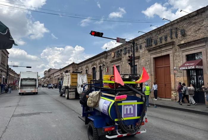 Recolectan 58 toneladas de basura tras festejos patrios en Morelia