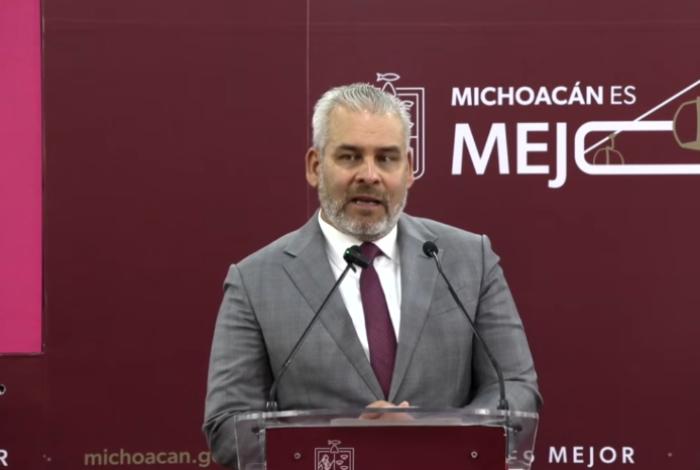 Reconoce Bedolla estrategia de Sheinbaum y Harfuch tras capturas de R1, La Quiringua y otros líderes criminales