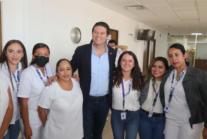 Reconoce IMSS coordinación y apoyo del Gobierno de Alfonso Martínez