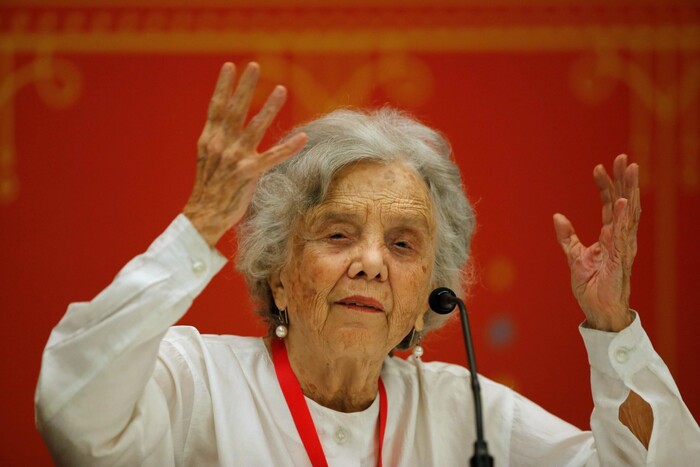 Recorte del 30% a la cultura ‘es muy grave’: Elena Poniatowska