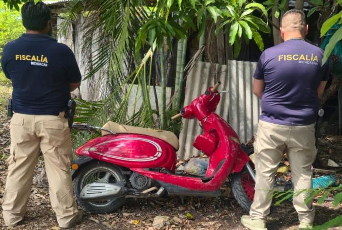 Recuperan moto r0bada en Buenavista