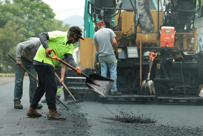 Reencarpetamiento de Avenida Quinceo mejora la movilidad al Norte de Morelia