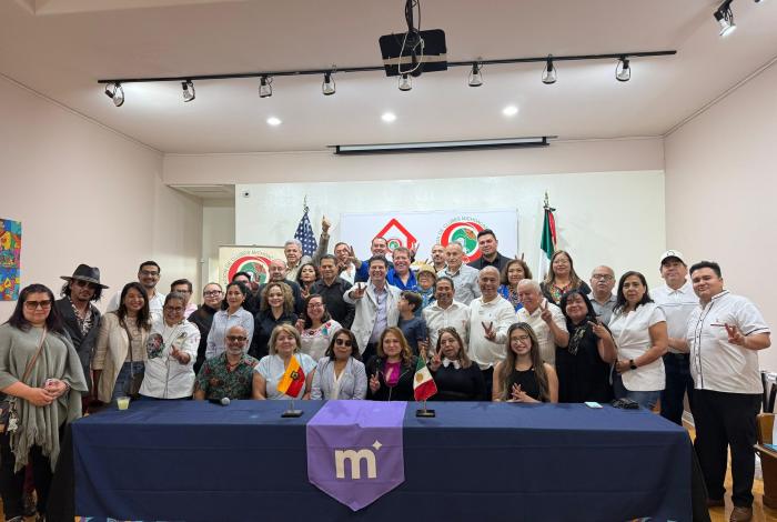 Refrenda Alfonso Martínez, apoyo a michoacanos radicados en EU