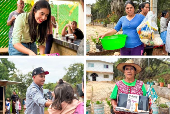 Refrenda Yohana Mendoza, presidenta municipal de Ario, su compromiso con las comunidades