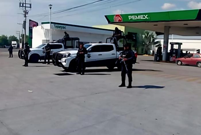 Refuerzan seguridad en gasolineras de Buenavista ante amenazas del crimen organizado