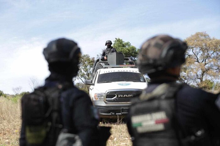 Reporte de balacera entre delincuentes desata operativo interinstitucional, en Apatzingán