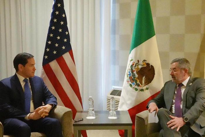 Rubio y De la Fuente hablan de mayor cooperación en la lucha contra el narcotráfico