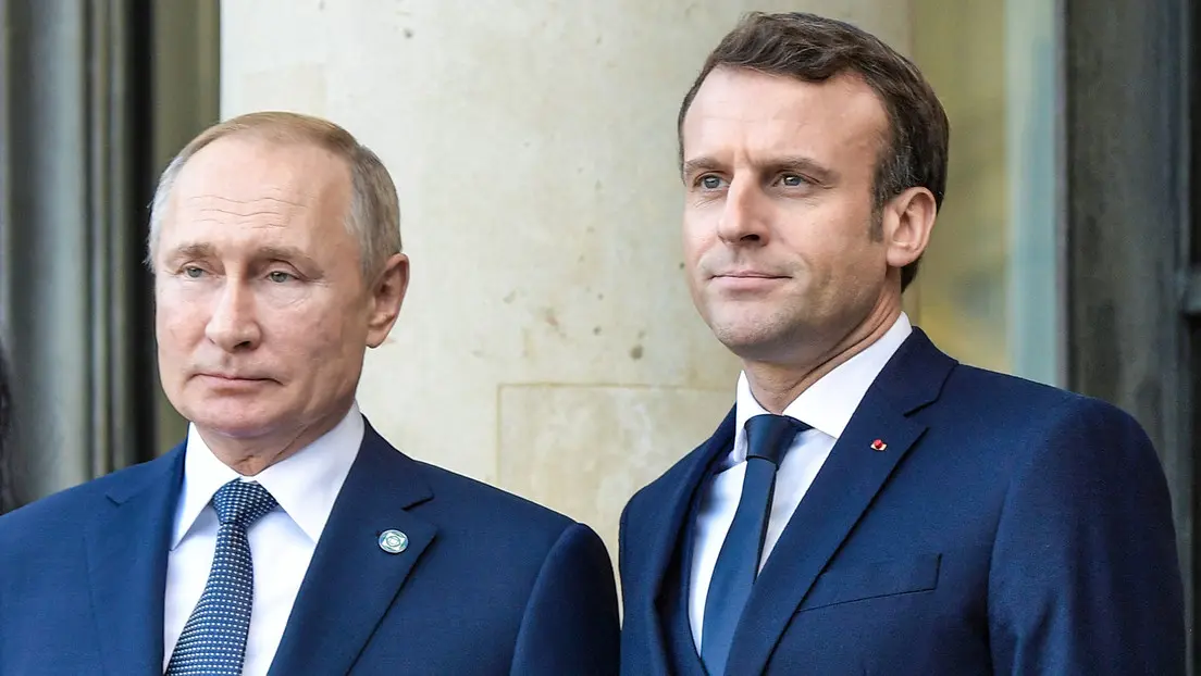 Rusia comenta una llamada entre Macron y Putin