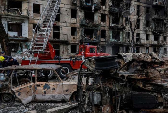 Rusia lanza ataque con drones y misiles contra Ucrania, el mayor desde el inicio de la guerra