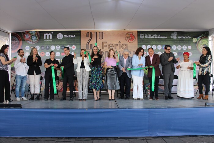 ¡Sabor e identidad! Gobierno de Morelia inaugura la 21ª Feria Gastronómica