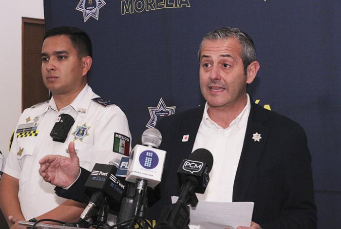 Sale Alejandro González Cussi de la Policía de Morelia, ya no será comisionado de seguridad