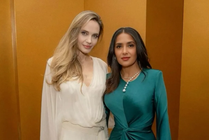 Salma Hayek explica visita a Veracruz junto Angelina Jolie
