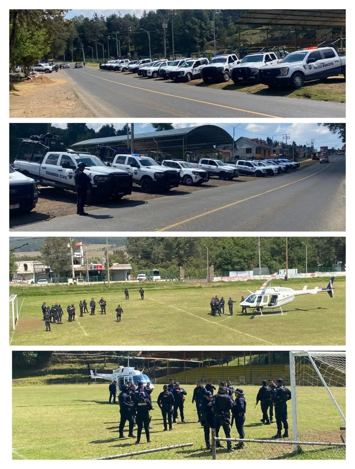 Salvador Escalante refuerza seguridad con operativo intermunicipal: Dayana Pérez