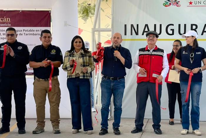San José de la Trinidad ya cuenta con nueva red de agua potable