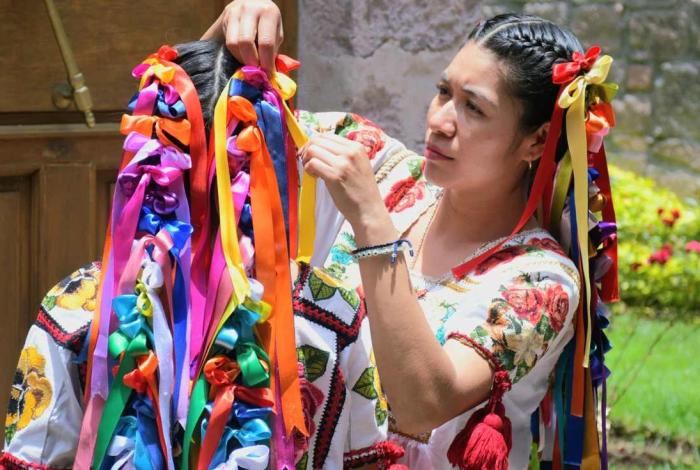 Santa Ana Zirosto se viste de fiesta para su festival de danzas tradicionales: Secum