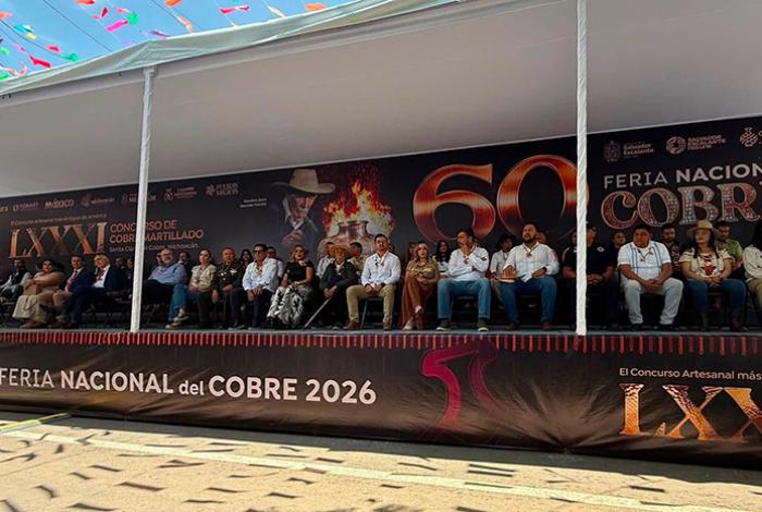 Santa Clara del Cobre celebra 60 años de su Feria Nacional del Cobre