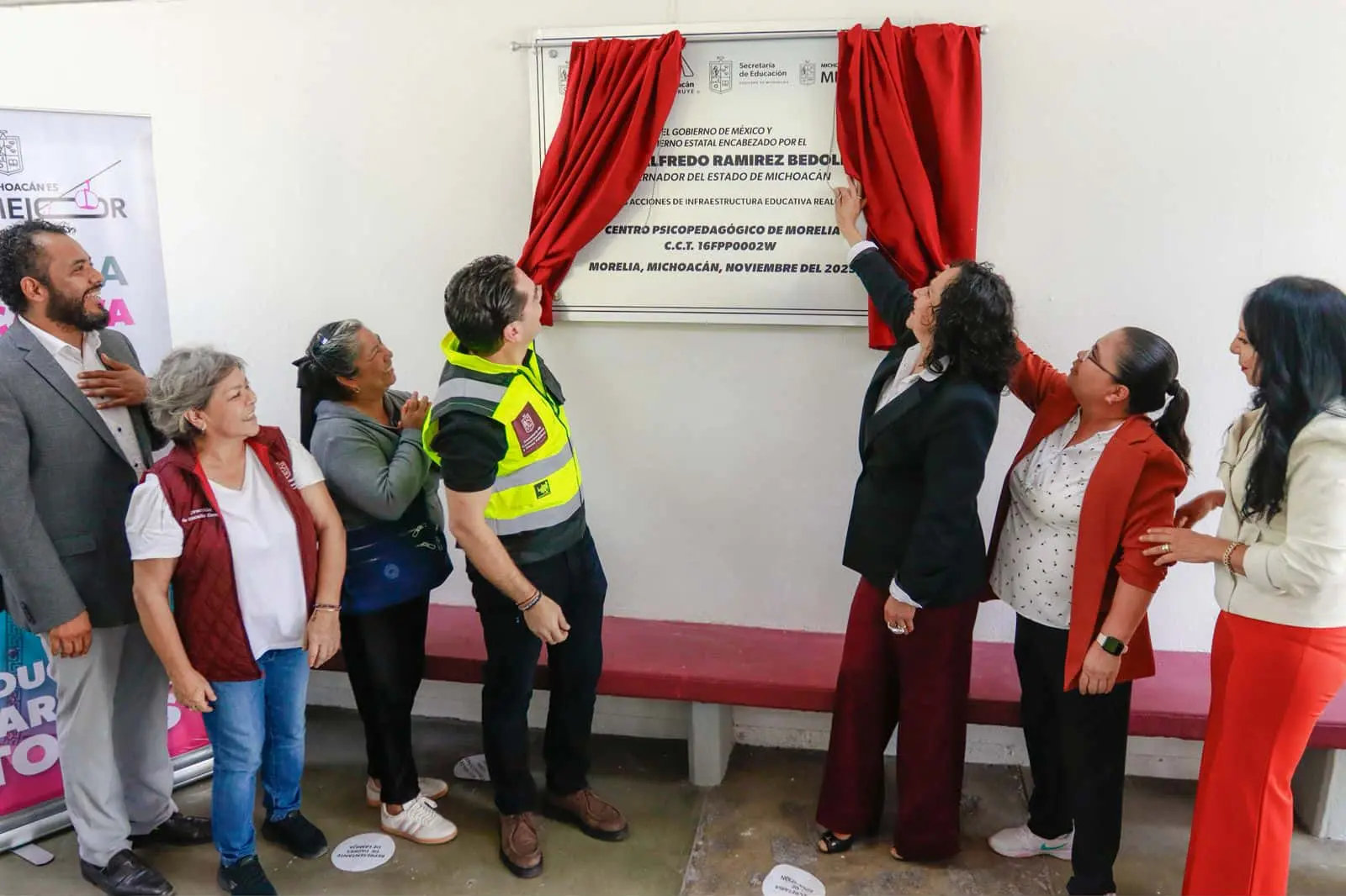  SCOP y SEE inauguran obras en Centro de Atención Múltiple de Morelia