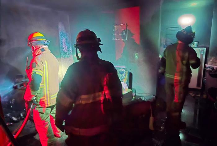 Se incendia vivienda en la Tenencia Morelos