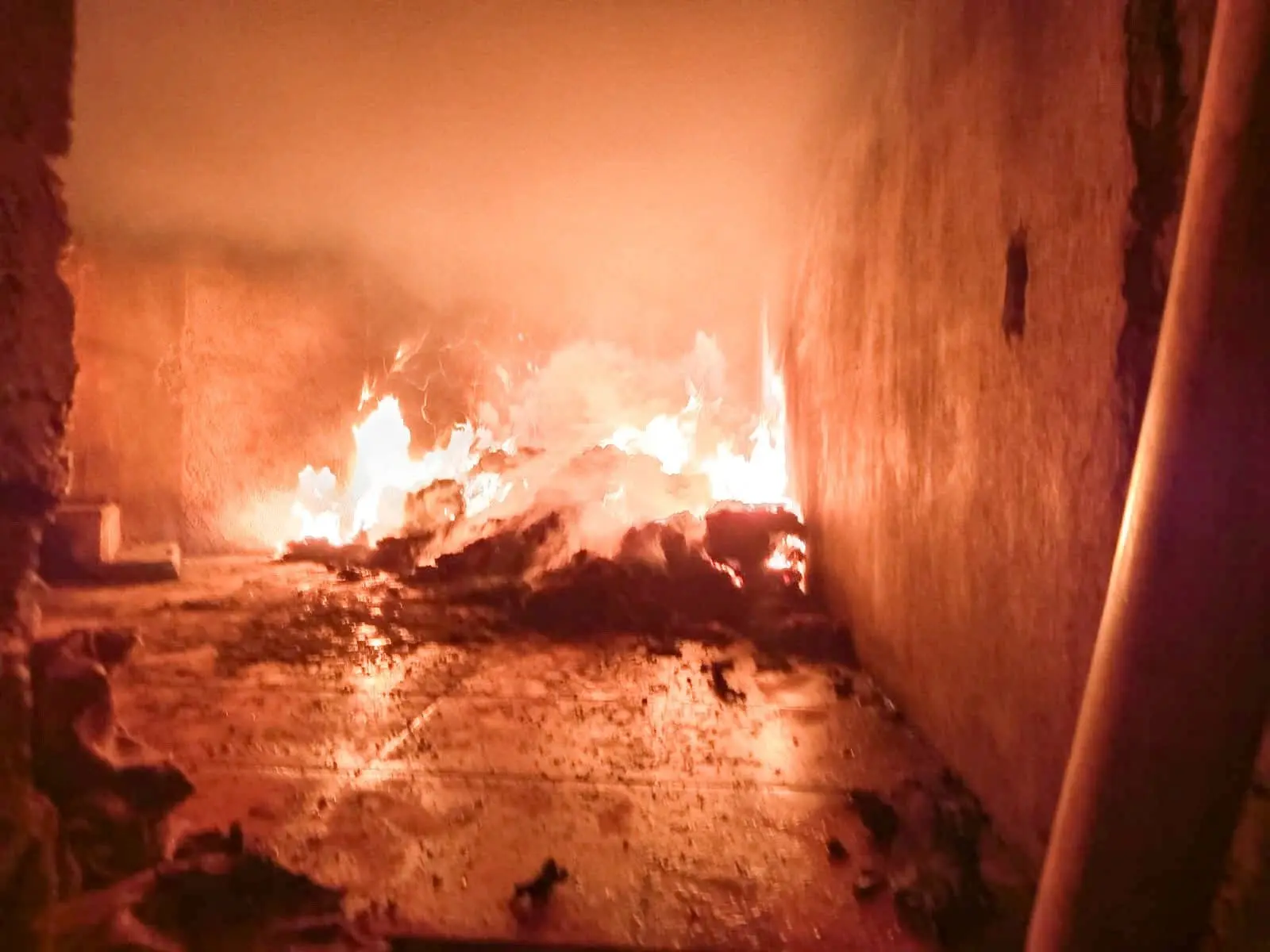 Se incendia vivienda en Zitácuaro