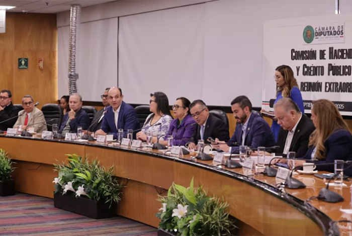 Se instala en la Cámara de Diputados la Comisión de Hacienda para dictaminar la Ley de Ingresos