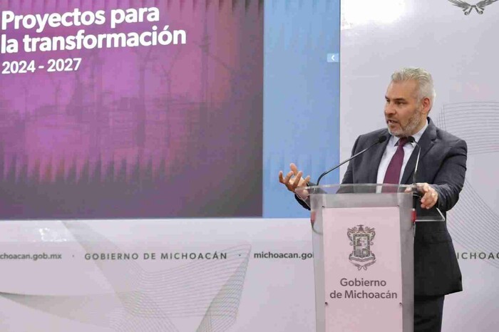  Se proyecta en Michoacán nuevo polo de desarrollo del país: Bedolla