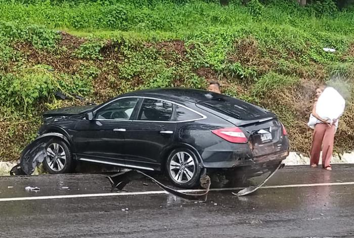Se registra accidente automovilístico en la región de Salvador Escalante