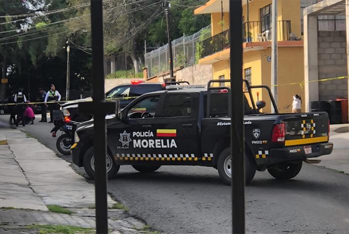 Se registra agresión a balazos en la zona de Santa María, en Morelia, con saldo preliminar de una mujer muerta
